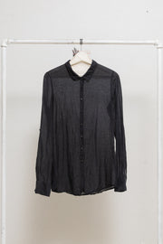 (Kountry Club) POÈME BOHÉMIEN - FW14-15 Cotton and silk thin button up shirt