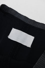 MARTIN MARGIELA - White label spring skirt with waist detail (late 90's)