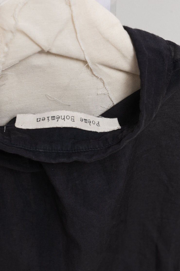 (Kountry Club) POÈME BOHÉMIEN - FW14-15 Cotton and silk thin button up shirt