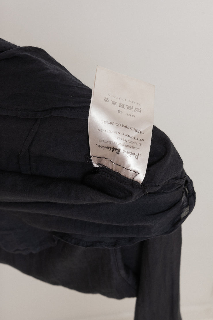 (Kountry Club) POÈME BOHÉMIEN - FW14-15 Cotton and silk thin button up shirt