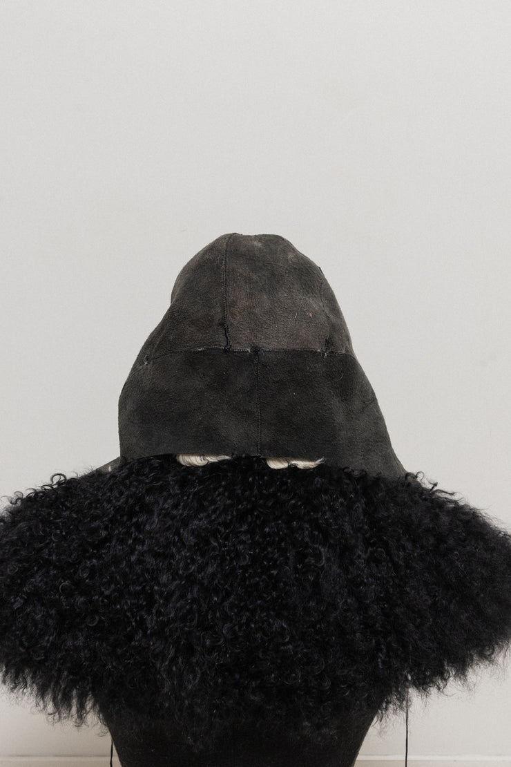 (Kountry Club) UNDERCOVER - FW04 "But Beautiful" Shearling hood (runway)