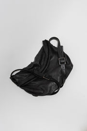 ISAMU KATAYAMA BACKLASH - Single fold leather crossbody bag