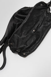 ISAMU KATAYAMA BACKLASH - Single fold leather crossbody bag