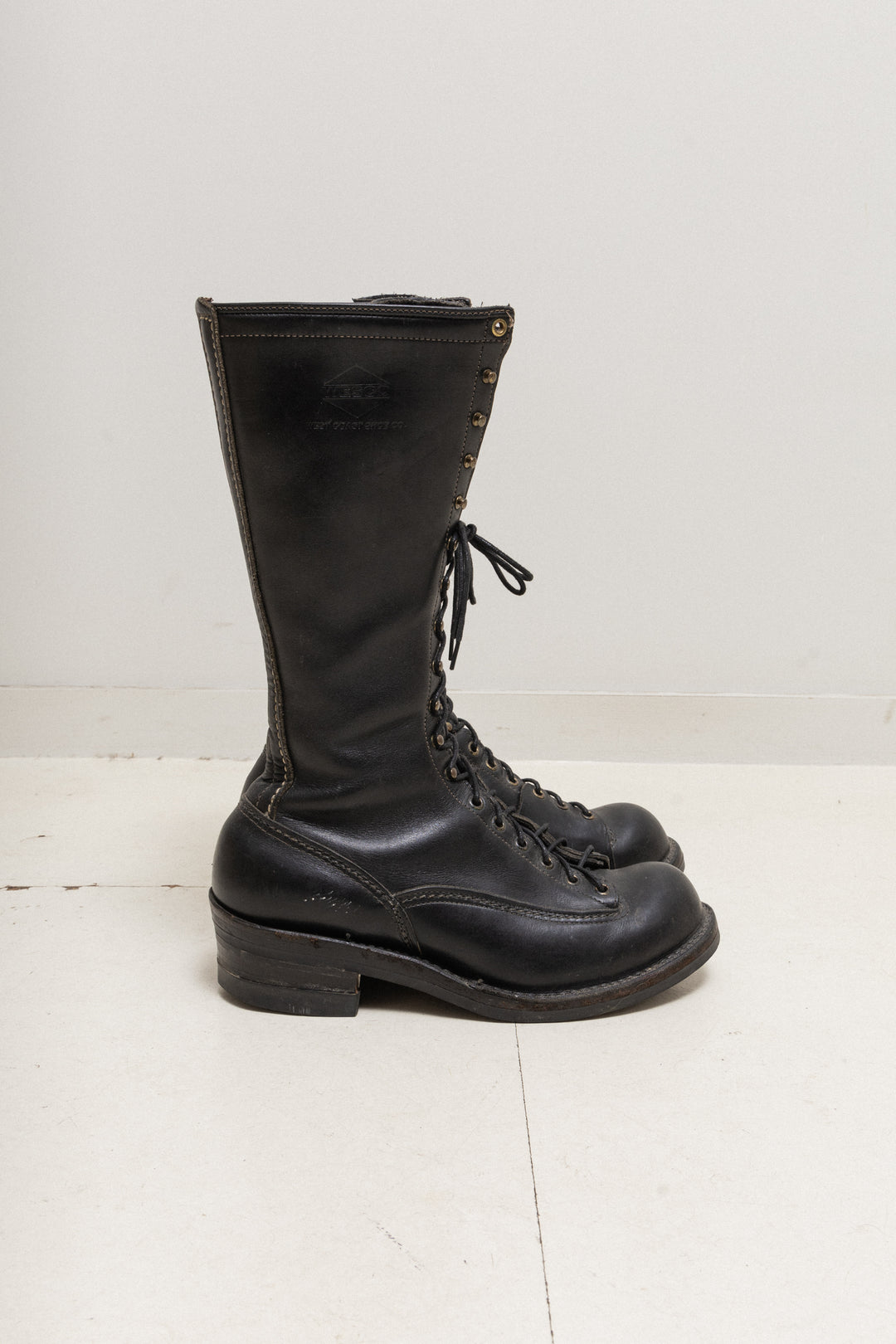 WESCO★箱　9E 27cm western highliner ブラック WESCO Size 9E 27cm Western Highliner Black Men's Engineer