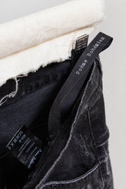 POÈME BOHÉMIEN - Ripped denim pants