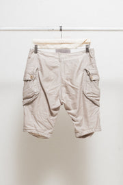 JULIUS 7 - SS10 « Neurbanvolker » Cotton lyocell cargo shorts