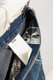 RICK OWENS DRKSHDW - 2007 Washed denim shorts with large pockets