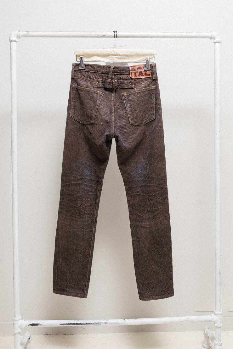 KAPITAL - Kakishibu dyed Century denim Okayama
