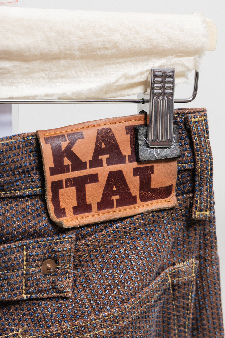KAPITAL - Kakishibu dyed Century denim Okayama