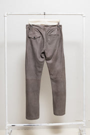 ANN DEMEULEMEESTER - Soft suede leather pants
