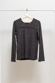 VOLGA VOLGA - Double layer textured wool sweater