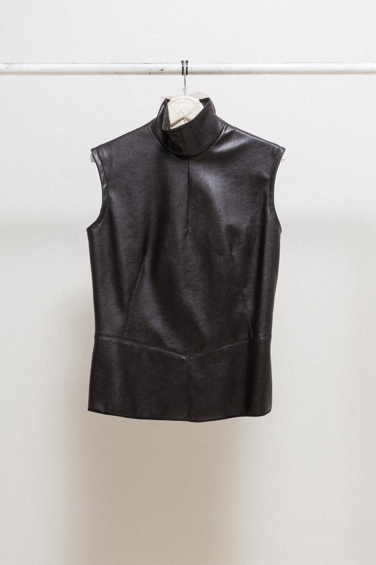 UDO EDLING - Vegan leather scuba top (mens version)