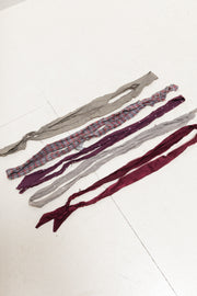 UNDERCOVER - FW04 « But Beautiful » Set of five fabric straps