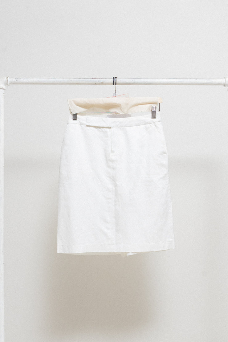 A.F VANDEVORST - Pencil skirt with pleated back (probably spring 1999)