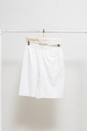 A.F VANDEVORST - Pencil skirt with pleated back (probably spring 1999)