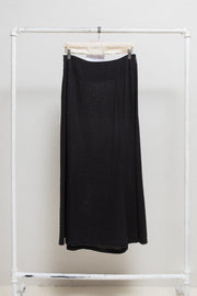 ANN DEMEULEMEESTER - Late 90’s linen and cotton textured skirt