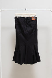 JUNYA WATANABE - FW09 Flared siren denim skirt based on pants