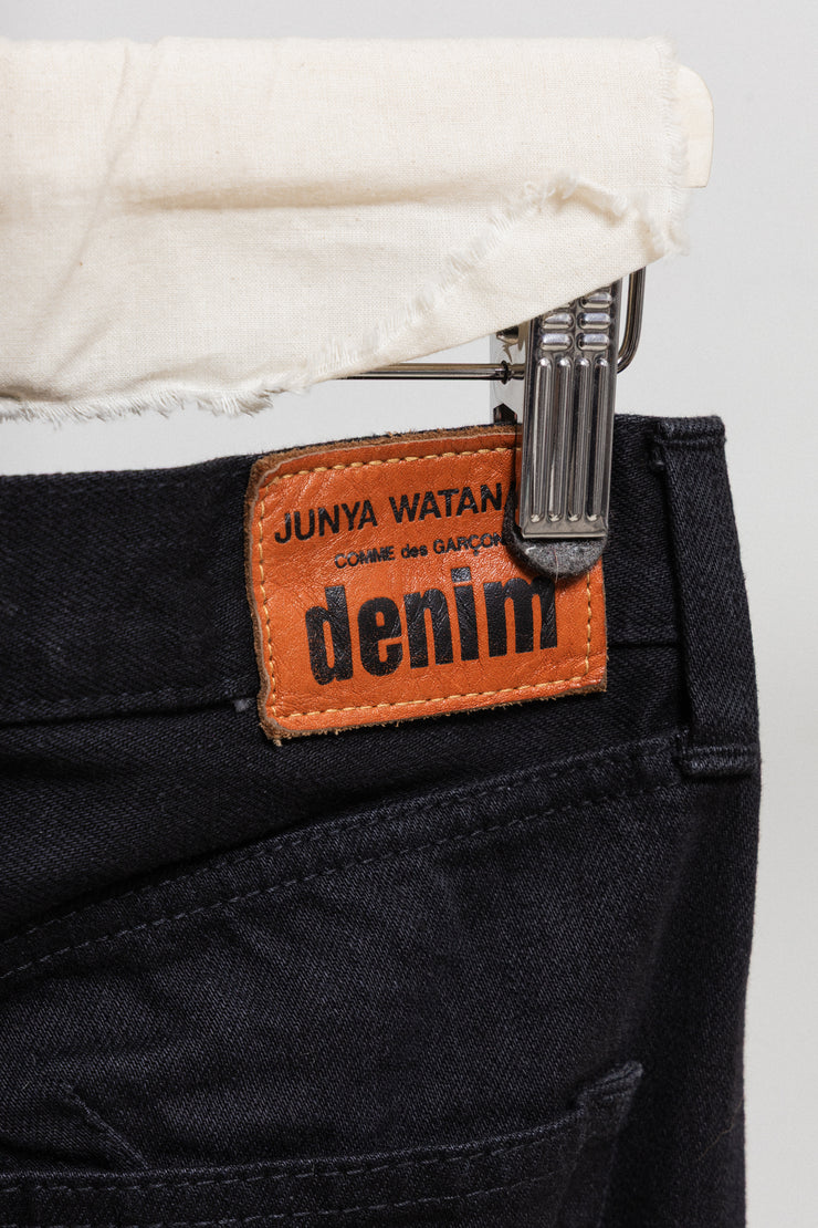 JUNYA WATANABE - FW09 Flared siren denim skirt based on pants