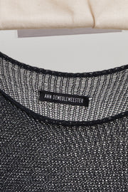 ANN DEMEULEMEESTER - Early 2000’s See-through knitted dress top