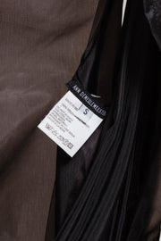 ANN DEMEULEMEESTER - FW00 Extra long nylon dress with waist straps (runway)