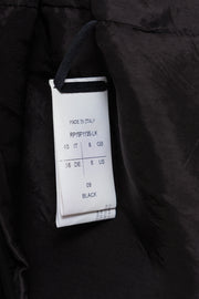 RICK OWENS - FW15 "SPHINX" Suede leather top with rounded shoulders