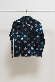 UNDERCOVER - FW03 « Paper Doll » Cotton overshirt with scribbled polka dot pattern