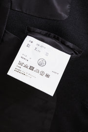 NOIR KEI NINOMIYA - FW18 Cropped wool scarf jacket (runway)