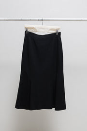 VIVIENNE WESTWOOD - Wool godet skirt (90's)