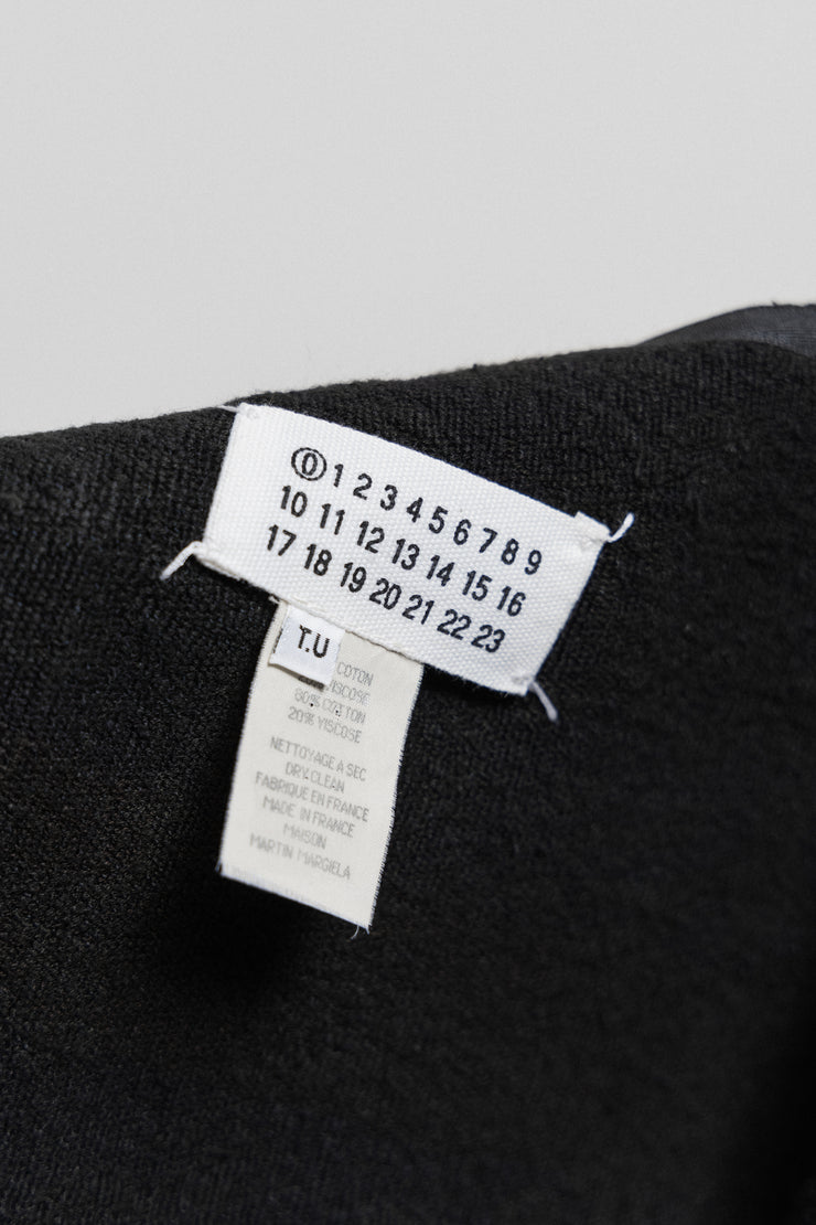 MARTIN MARGIELA - Artisanal Line 0 Wide stole made out of different fabrics (early 00&