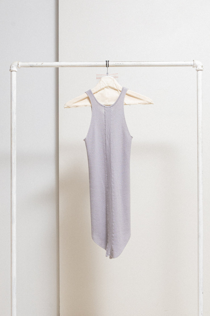 HUN RICK OWENS - Cashmere lilac tank top