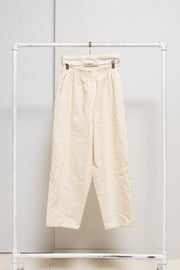 CAMIEL FORTGENS - Wool + cotton "grandpa" pants