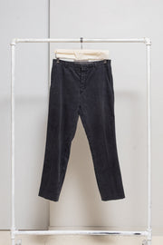 CAROL CHRISTIAN POELL - FW02-03 Pinstripe cotton pants with curved pockets