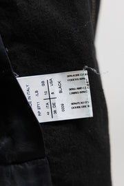 RICK OWENS - FW11 "LIMO" Blistered lamb leather hooded jacket