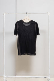 LABEL UNDER CONSTRUCTION - Cotton t shirt with contrasting seams