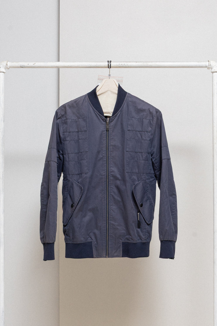 DAMIR DOMA - Faded cotton bomber jacket