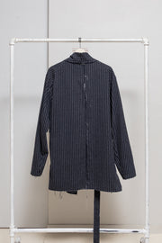 DAMIR DOMA - FW17 Striped wool kimono coat