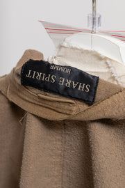 SHARE SPIRIT - Military moleskine coat with two button rows