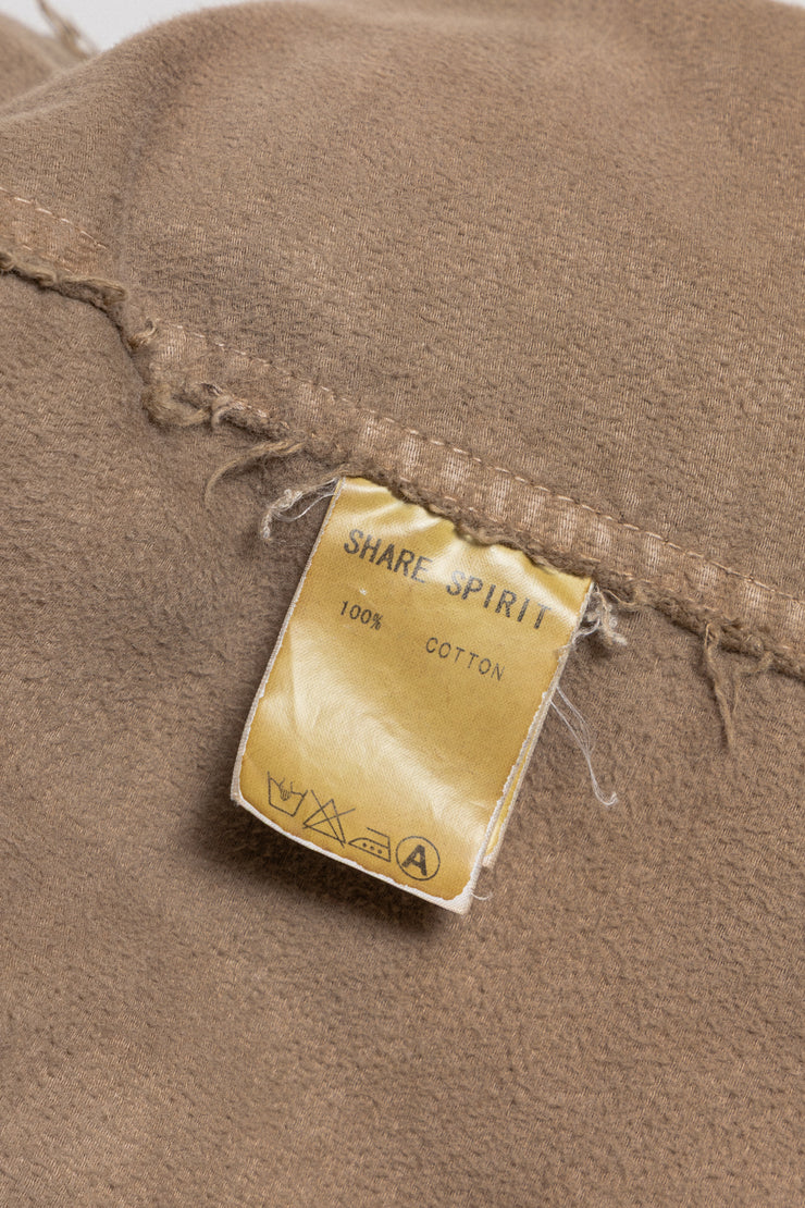 SHARE SPIRIT - Military moleskine coat with two button rows