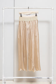 RICK OWENS - SS04 « CITROËN » Wide satin pants (runway)