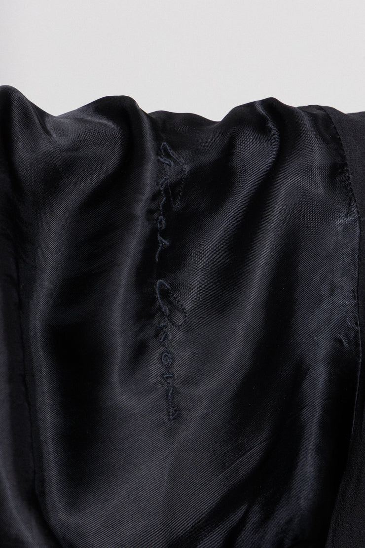 RICK OWENS - 2008/09 Blistered lamb leather sleeveless jacket (sample)