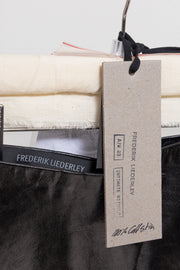 FREDERIK LIEDERLEY - 1/1 FW23 « Intimate Rituals » Hand dyed extra long Opera gloves in natural calfskin (prod. Squillace 1923)