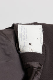 ALEXANDER MCQUEEN - FW00 "Eshu" Virgin wool tailored jacket with padded shoulders and signature lining (runway)