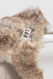 L.G.B - Rabbit fur and leather reversible vest