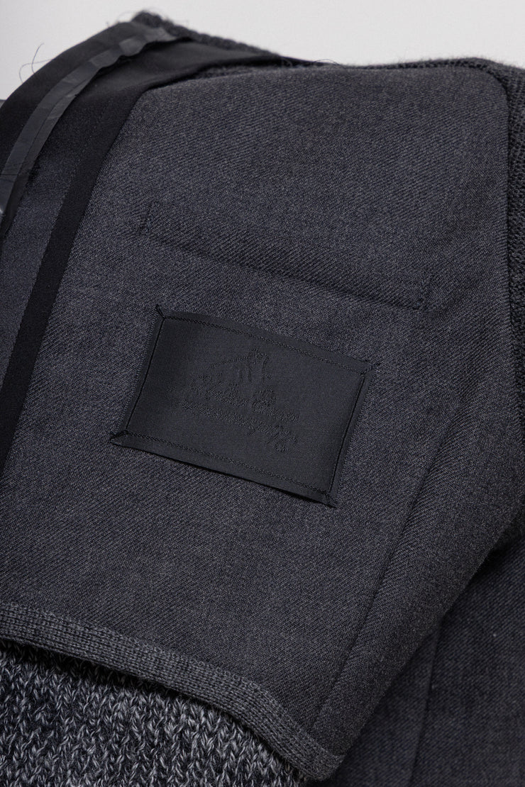 UNDERCOVER - FW09 "Earmuff Maniac" Thermotron insulated wool jacket with pocket thermometer (runway)
