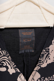 UNDERCOVER - FW03 "Paper Doll" Printed wool vest with snap buttons