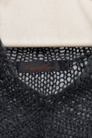 UNDERCOVER - FW05 "Arts and Crafts" Mohair wool blend braided sweater