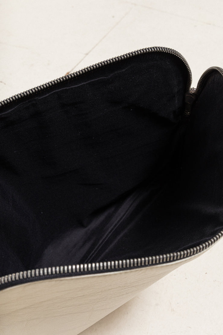 RICK OWENS - FW11 « LIMO » Calf leather clutch bag / computer case