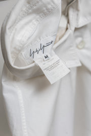 YOHJI YAMAMOTO - Cotton shirt with a buttoned collar (90's)