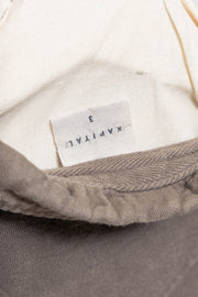 KAPITAL - Oversized cotton polo shirt with concho detail