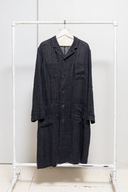 FORME D'EXPRESSION - Button up linen shirt jacket